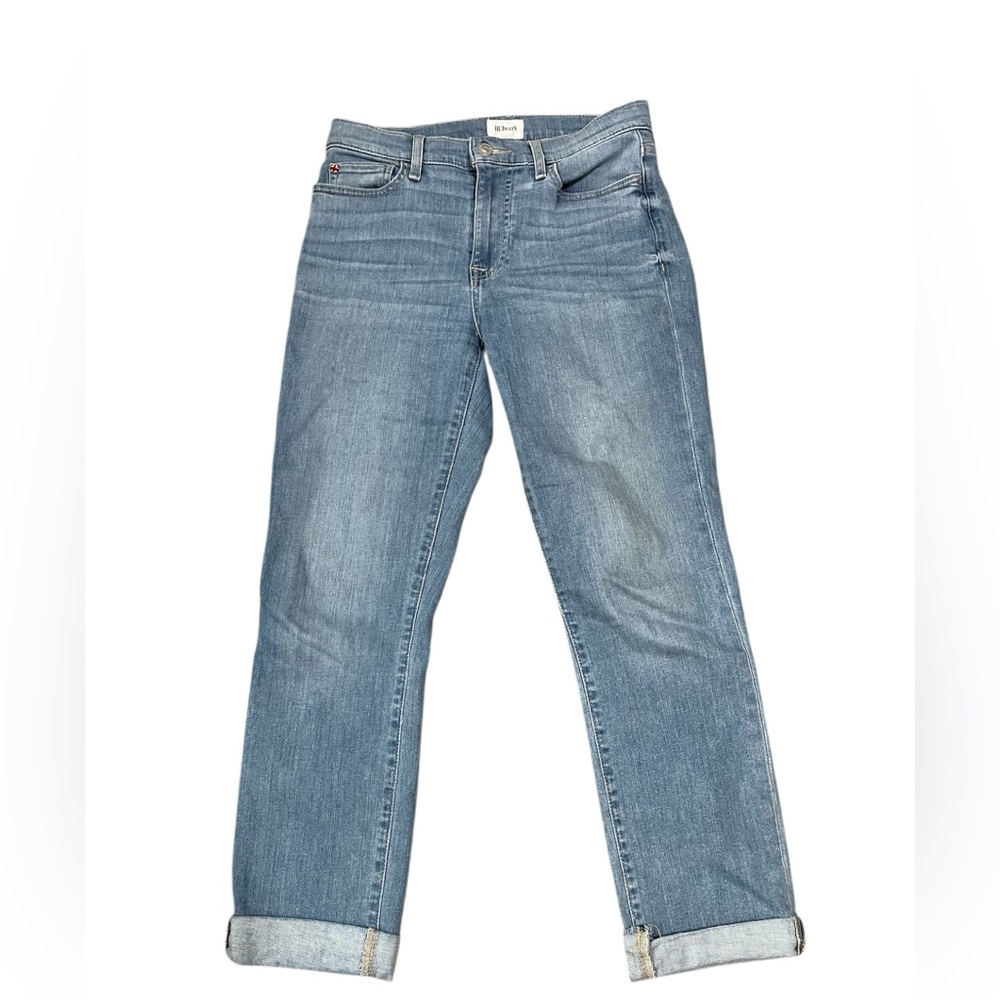 Hudson Blair Cole Jeans Light Wash Mud Rise Stretch Size 27
